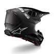 קסדת שטח ALPINESTARS SUPERTECH S-M10 FLOOD שחור/אפור מט/מבריק