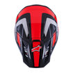קסדת שטח ALPINESTARS S-M7 RISE שחור/כסף/אדום
