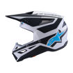 קסדת שטח ALPINESTARS S-M3 HEAT כסף/כחול/שחור מט