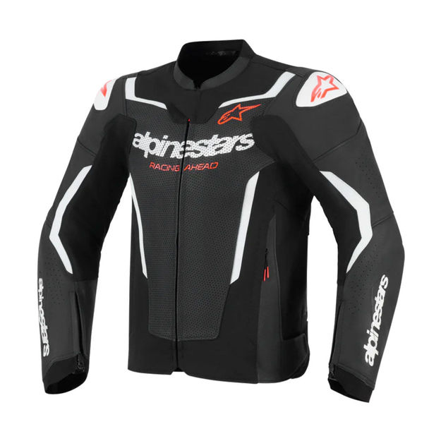 מעיל עור מאוורר GP FORCE V2 שחור לבן