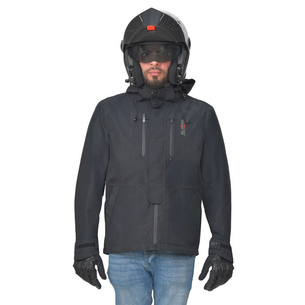 מעיל רכיבה חורף GLAICER שחור BLADE PREMIUM