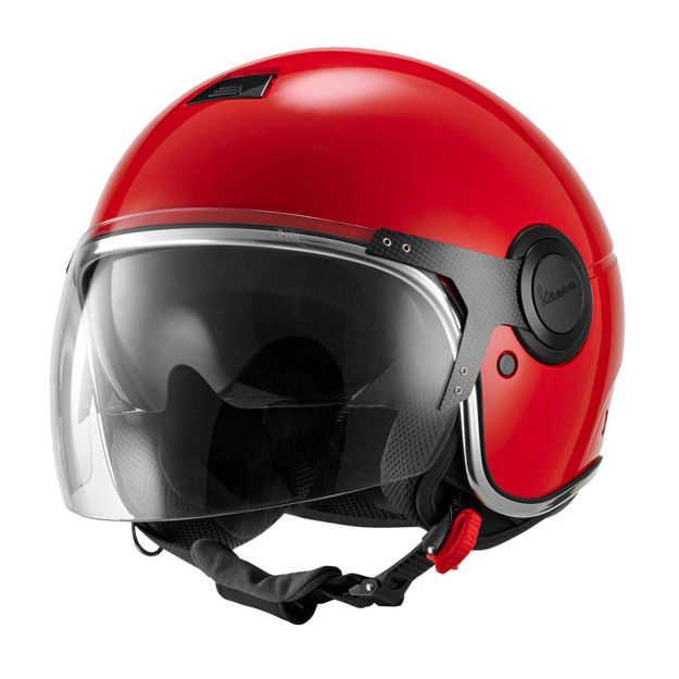 קסדת VESPA  ARGENTARIO JET אדום