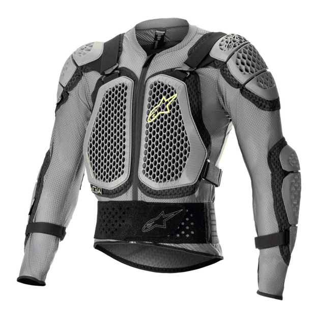 מגן גוף  ALPINESTARS BIONIC ACTION V2 אפור/שחור/צהוב