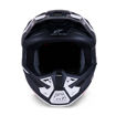קסדת שטח ALPINESTARS S-M7 DASHER שחור/לבן מט
