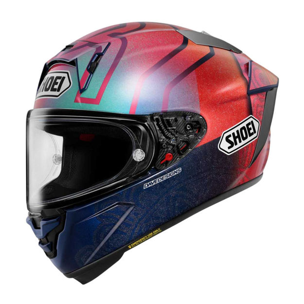 קסדת SHOEI X-SPR PRO MARQUEZ HOLI TC-1