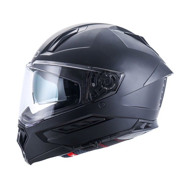 קסדת 3LD-1868V2 סגורה שחור מט