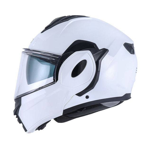 קסדת 3LD-S1600V2  נפתחת לבן