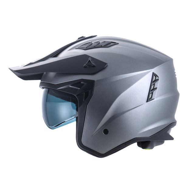 קסדת 3/4 3LD-Z1V2 מט טיטניום