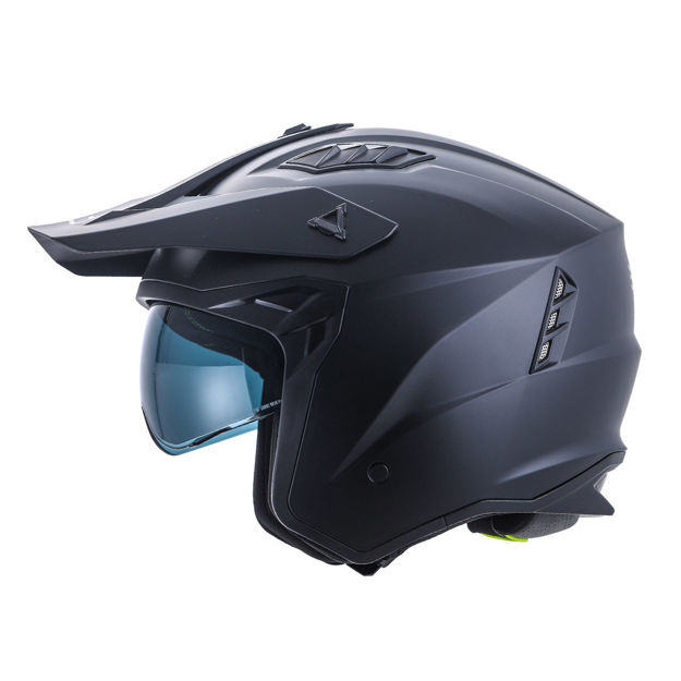 קסדת 3/4 3LD-Z1V2 שחור מט