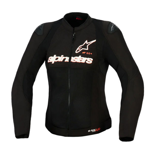 מעיל נשים מאוורר STELLA SMX שחור/לבן/אדום