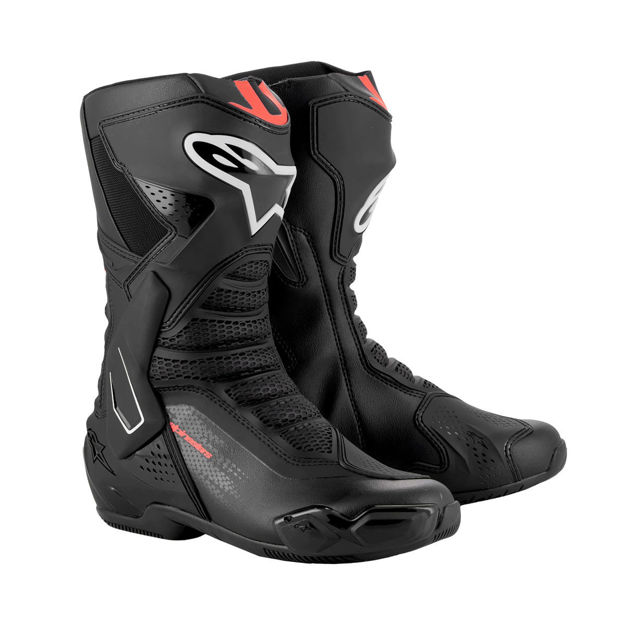 מגפי ALPINESTARS SMX-6 V3 BTS שחור/אדום