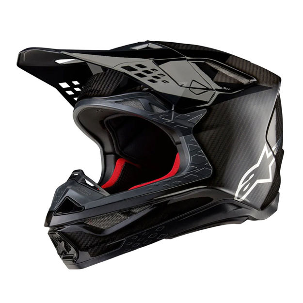קסדת שטח קרבון ALPINESTARS SUPERTECH S-M10 FAME שחור קרבון