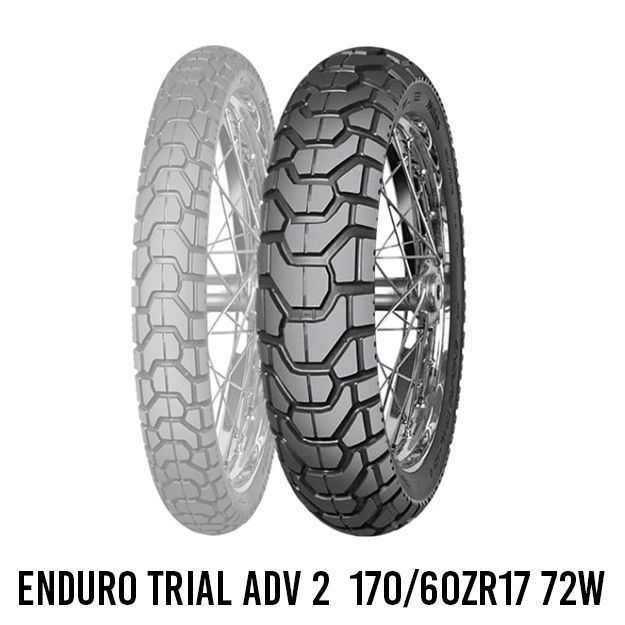 צמיג אדוונצ'ר אחורי MITAS ENDURO TRAIL ADV 2 170/60ZR17 72W
