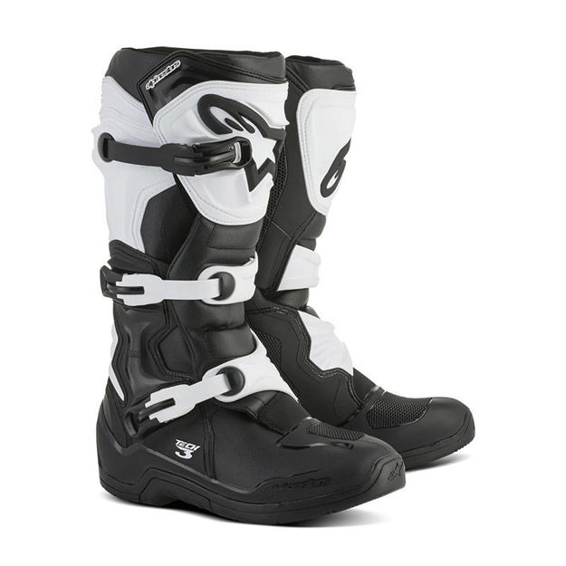 מגפי שטח ALPINESTARS TECH 3 שחור/לבן