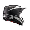 קסדת שטח ALPINESTARS SUPERTECH S-M10 Ampress שחור מט/לבן