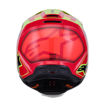 קסדת שטח ALPINESTARS S-M3 SOLID   אדום/צהוב/שחור