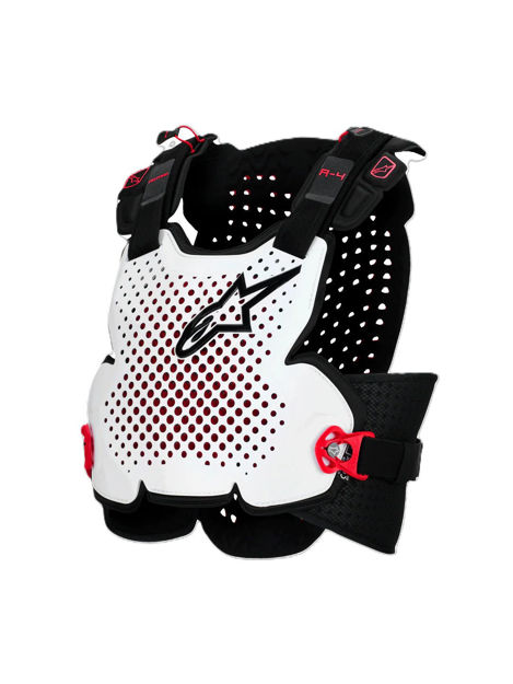 מגן חזהAlpinestars  A-4 Plasma  שחור/אדום/לבן