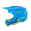 קסדת שטח  ALPINESTARS S-M3  Force OCD כחול בהיר/צהוב