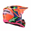 קסדת נוער ALPINESTARS S-M3 DEEGAN כתום/סגול/ורוד