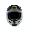 קסדת נוער שטח ALPINESTARS S-M3 Radium אפור/שחור/צהוב
