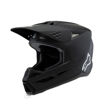 קסדת נוער שטח ALPINESTARS S-M3 Solid  שחור מט