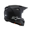 קסדת נוער שטח ALPINESTARS S-M3 Solid  שחור מט