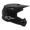 קסדת נוער שטח ALPINESTARS S-M3 Solid  שחור מט