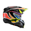 קסדת נוער שטח ALPINESTARS S-M3 Wurx שחור/צהוב/כחול/אדום
