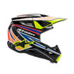 קסדת נוער שטח ALPINESTARS S-M3 Wurx שחור/צהוב/כחול/אדום
