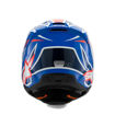 קסדת נוער שטח ALPINESTARS S-M3 Wurx כחול/אדום/לבן/שחור