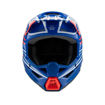 קסדת נוער שטח ALPINESTARS S-M3 Wurx כחול/אדום/לבן/שחור