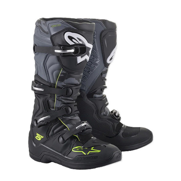 מגפי שטח  ALPINESTARS TECH 5  שחור/אפור/צהוב