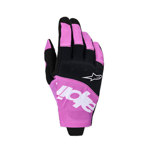 כפפות ALPINESTARS Techstar שחור/ורוד