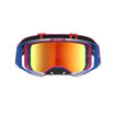 משקפי אבק VISION 8 MAVEN אדום שחור מראה Alpinestars