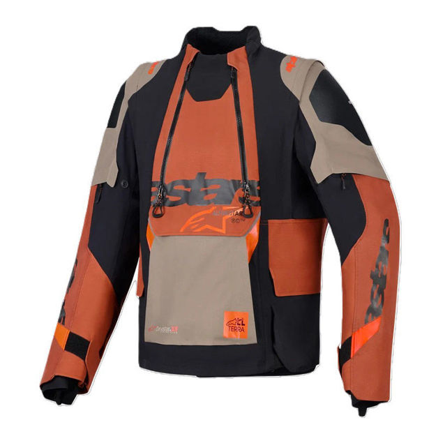 מעיל Halo Pro  אגוז/שחור ALPINESTARS