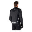 מעיל עור  MISSILE V3 A.F שחור/לבן ALPINESTARS
