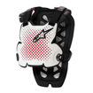 מגן חזה  A-1 Pro לבן/שחור/אדום  ALPINESTARS