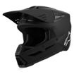 קסדת S-M3 SOLID שחור מט ALPINESTARS