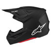 קסדת S-M7 SOLID שחור מט  ALPINESTARS