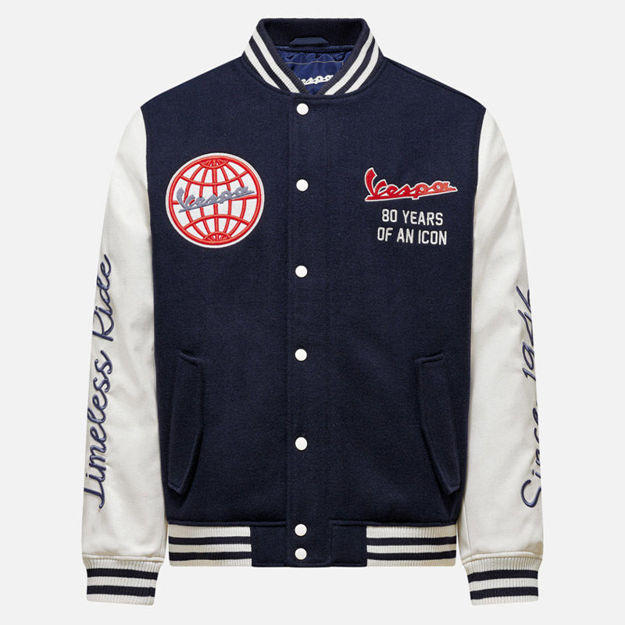 מעיל וספה 80TH VARSITY MULTICOLOR