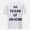 חולצת טי ווספה ANIVERSARY 80 לבן