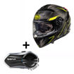 תמונה של קסדת PREMIER DEVIL CARBON ST Y + דיבורית SENA I30