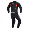 חליפת עור  MISSILE V3 2PC שחור/אדום ALPINESTARS