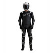 חליפת עור  MISSILE V3 2PC שחור/לבן ALPINESTARS