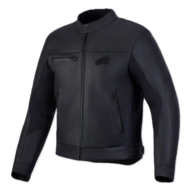 מעיל עור  MAVER-X  שחור ALPINESTARS