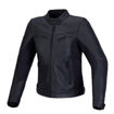 מעיל עור ATEM V5 שחור/לבן ALPINESTARS