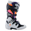 מגפי TECH 7  שחור/אפ' בהיר/כתום/סגול  ALPINESTARS