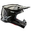 קסדת S-M10 SUPERTECH שחור מבריק קרבון ALPINESTARS