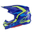קסדת S-M7 Deed כחול/צהוב  ALPINESTARS