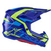 קסדת S-M7 Deed כחול/צהוב  ALPINESTARS